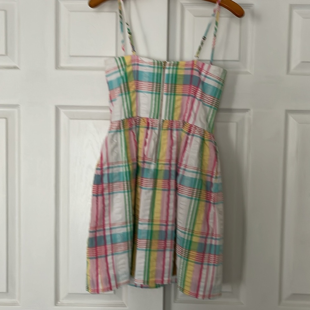 Lilly Pulitzer Georgie Dress Madras Plaid Sun Dress - Picture 5 of 15